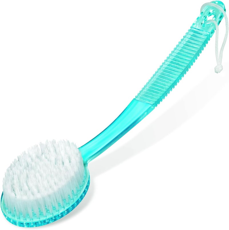 DecorRack Bath Brush with Bristles, Long Handle for Exfoliating Back, Body, and Feet, Bath and Shower Scrubber, Random Color (1 Pack) - Image 4